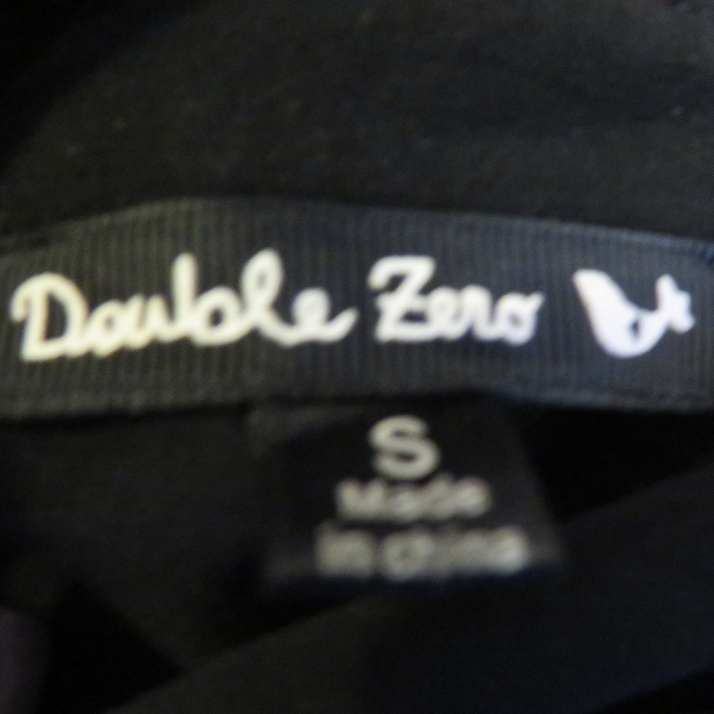 Double Zero Half Button Up Pleated Blouse Sz S - image 6